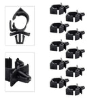 Set of 10 Car Wire Cable Management Clips for Neat Organization