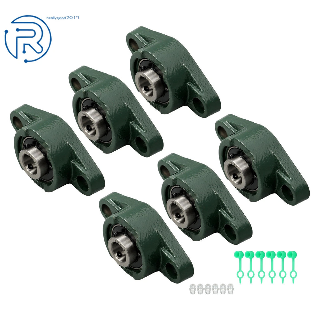 6X UCFL202-10 Pillow Block Bearing for Flange Mounted (5/8" Bore)