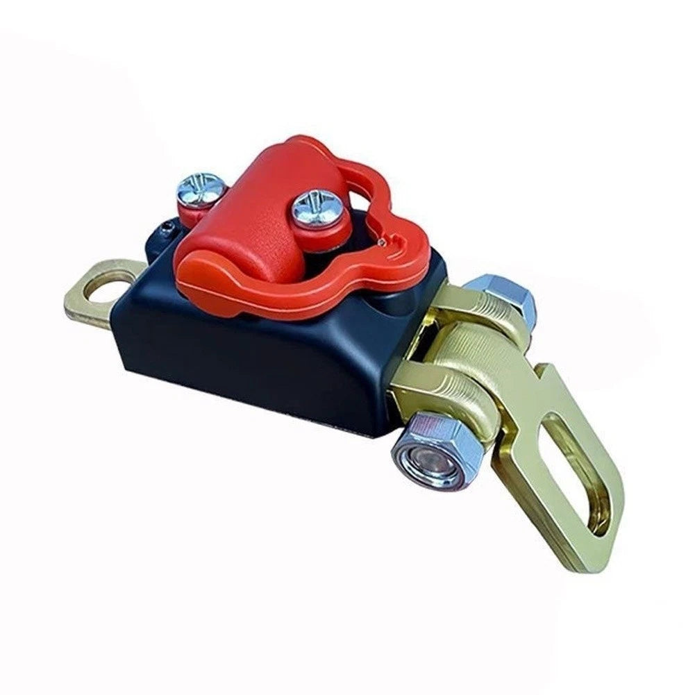 1For 2V 100A Motorcycle Power Switch Copper Brass Contacts Fixed Mount