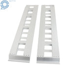 Set of 2 Aluminum Ramps for Car Trailer Truck (Max 6500 lbs Load)