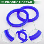 Set of 5 Oil Seal Ring 35x43x5mm for Rotary Shaft (High Pressure)
