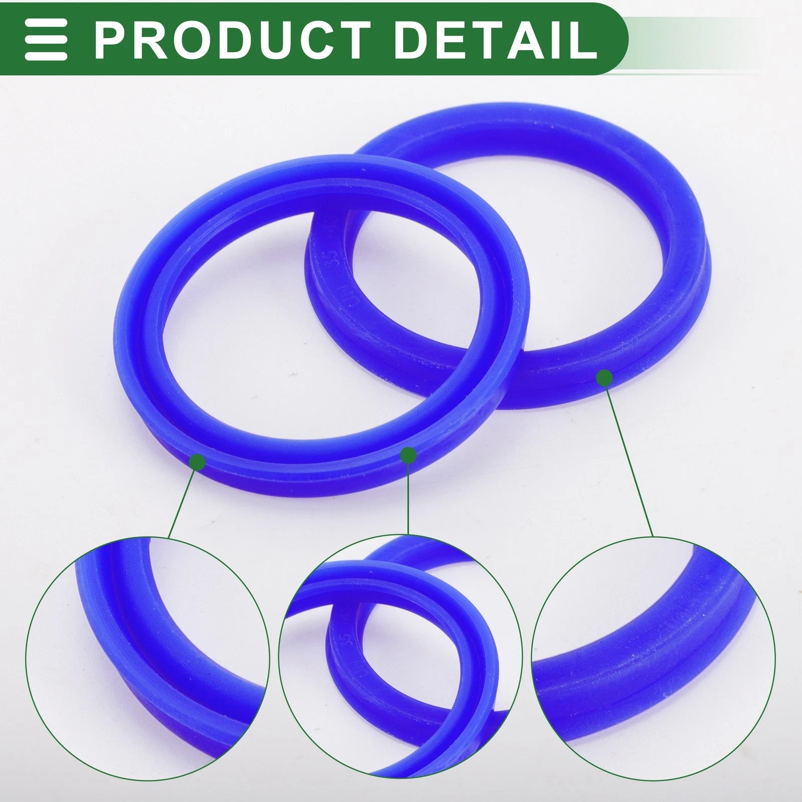 Set of 5 Oil Seal Ring 35x43x5mm for Rotary Shaft (High Pressure)