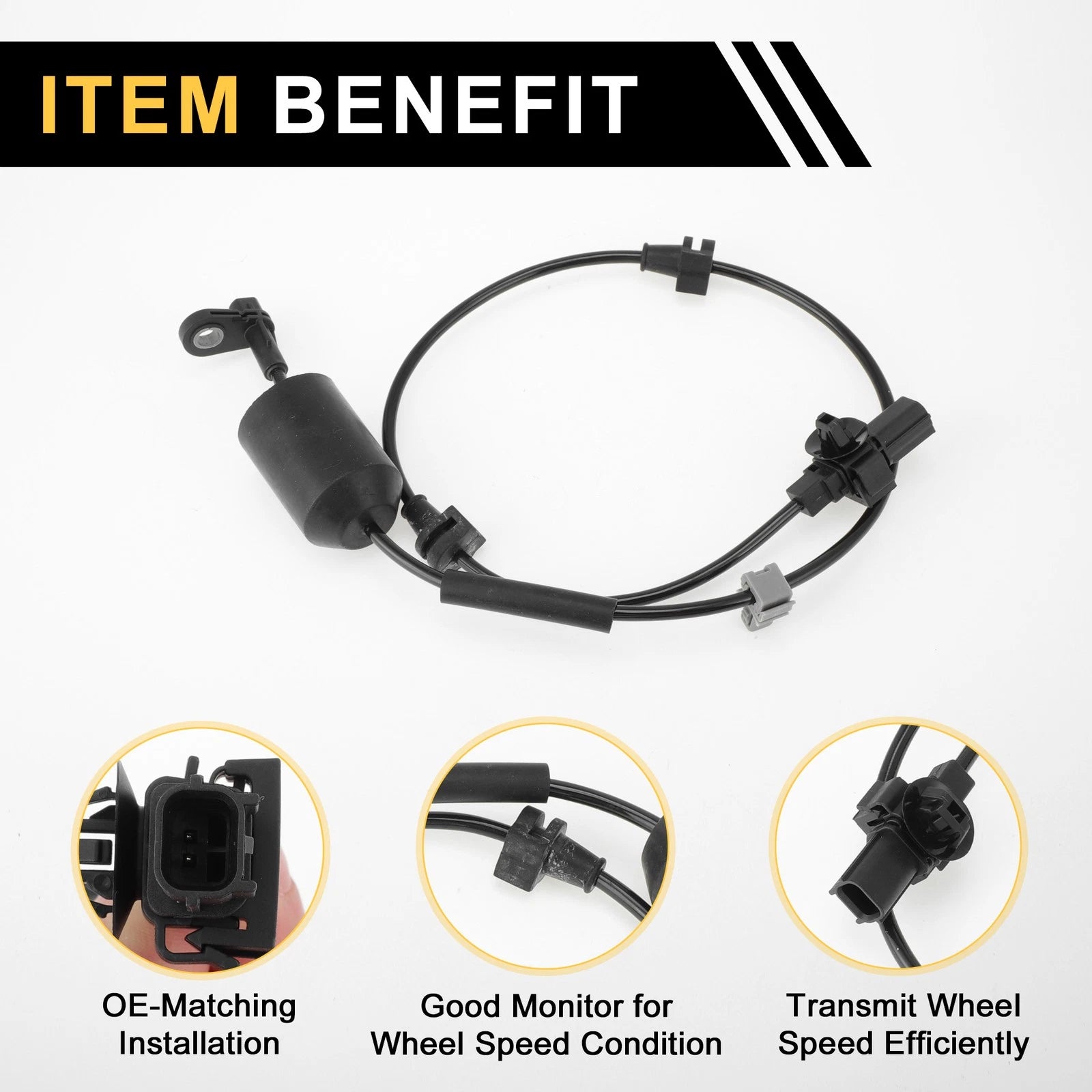 ABS Wheel Speed Sensor No. 57470T5R003 for Honda Fit (2015–2020)
