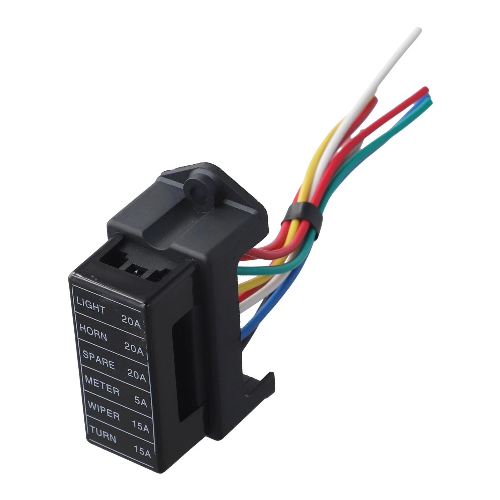 6 Way Fuse Box for Bus Truck Trailer Boat (Max 32V)
