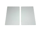 Set of 2 Marine Hatch Access Panels 8in x 12in Poly White