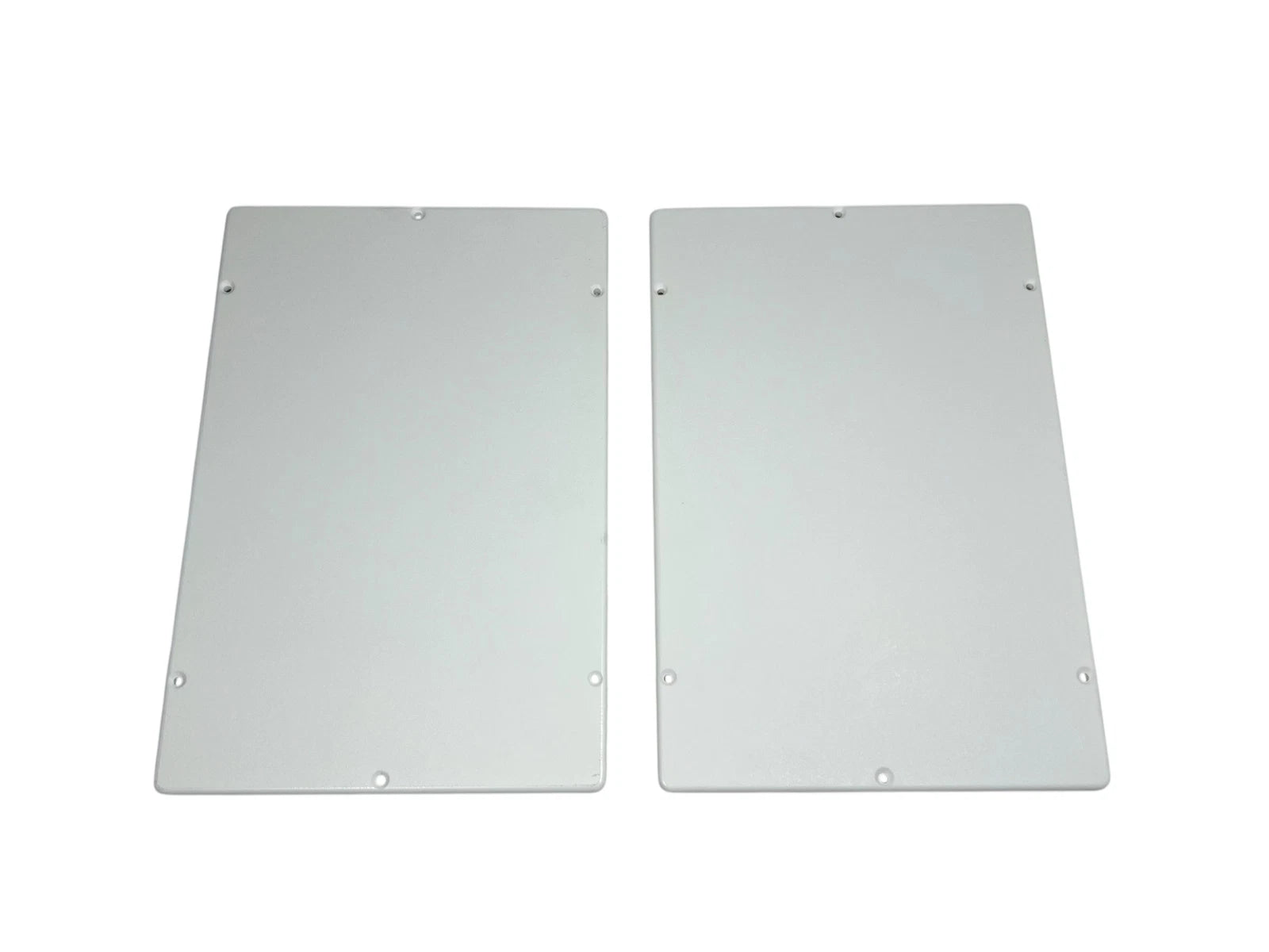 Set of 2 Marine Hatch Access Panels 8in x 12in Poly White