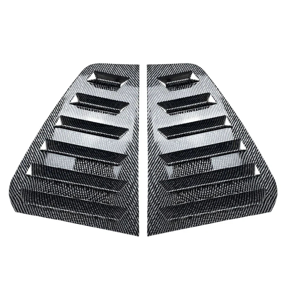 Rear Window Side Vent Shutter Louvers for VW Golf MK7 MK7.5 (14-19) Pair