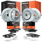 Drilled Brake Rotors & Ceramic Pads for Jeep Grand Cherokee (2011–2018)