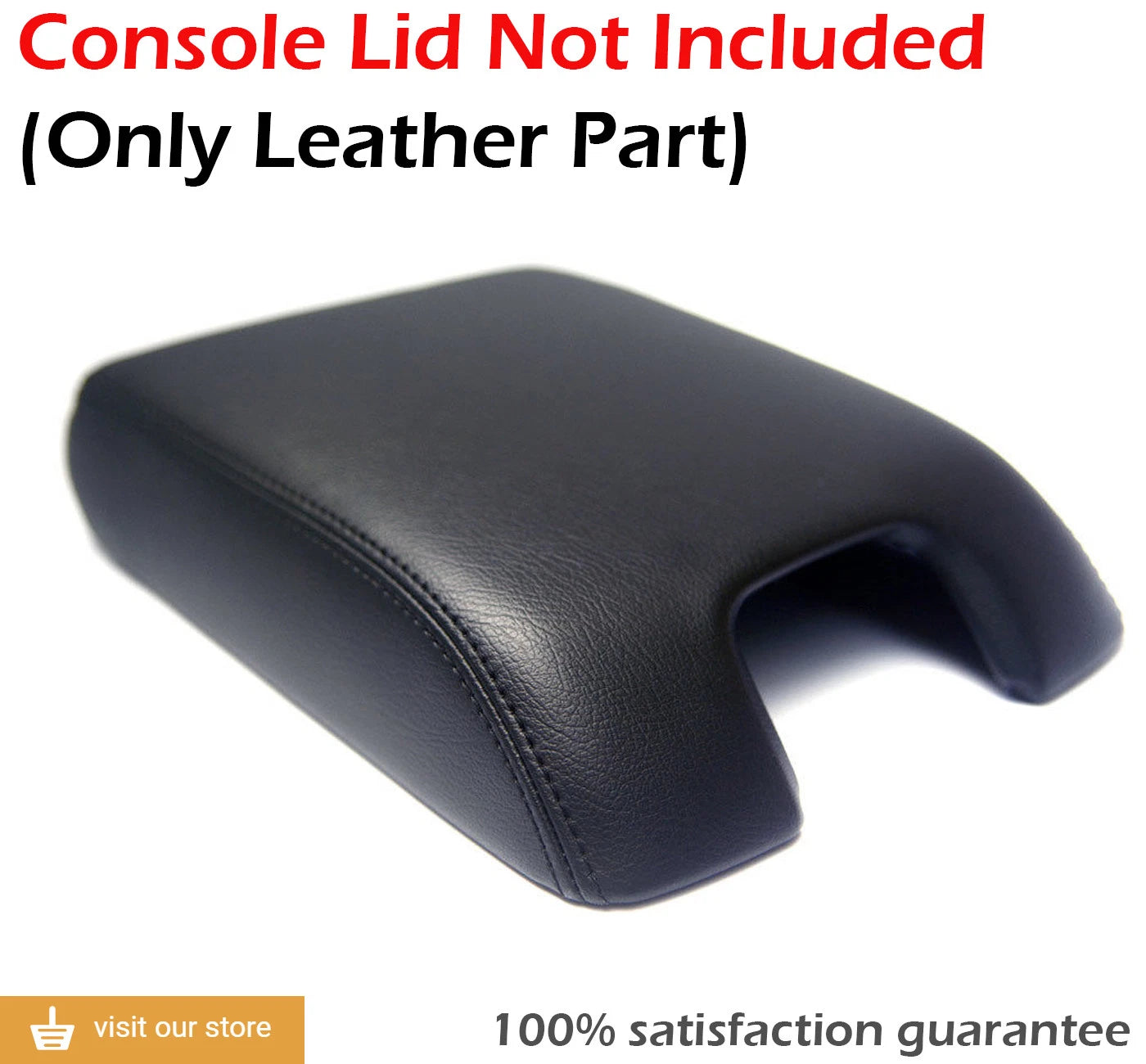 Leather Synthetic Center Console Armrest Cover for Mazda CX-9 (2007–2009)
