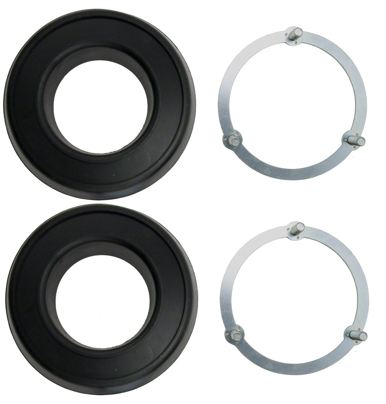 Set of 2 Front Upper Coil Spring Insulators for Dodge Ram 2500 (1994–1996)