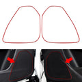 Red Inner Door Speaker Frame Cover Trim for Jeep Cherokee (2014-2020)