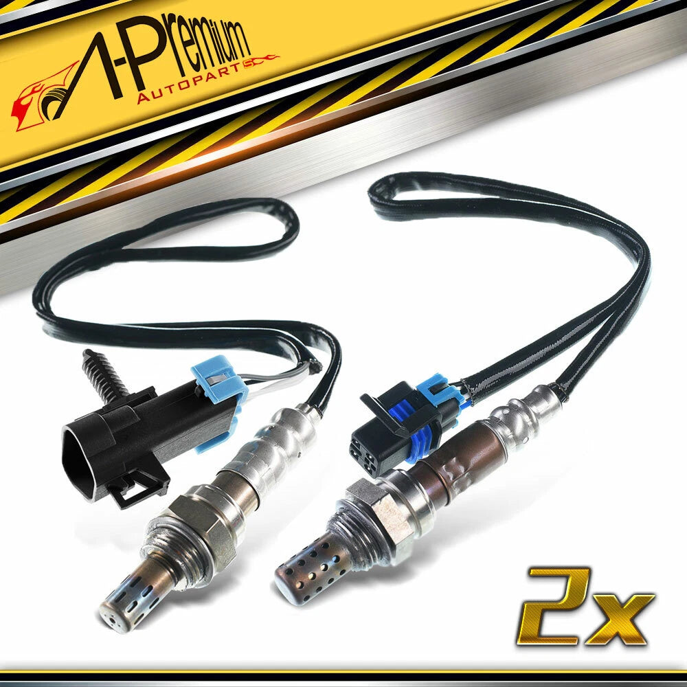 2X O2 Oxygen Sensors for Chevrolet Silverado 1500 (2007–2013)