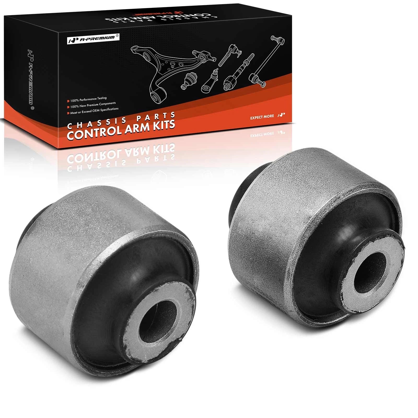2X Control Arm Bushing for Nissan Versa (2010–2019)