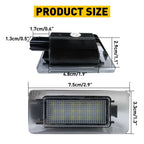LED License Plate Light Assembly for Nissan Altima Sentra Versa Rogue (2020–2023)