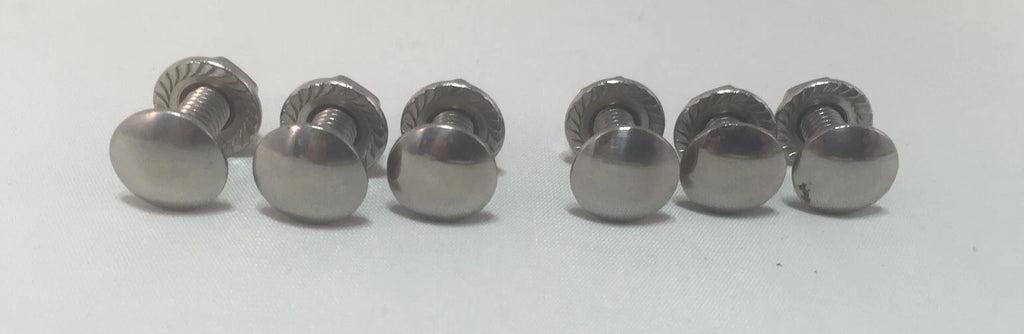 Set of 6 Stainless Taillight Bracket Bolts for Ford Model A (1928–1929)