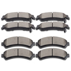 Front & Rear Ceramic Brake Pads for Chevrolet Blazer S10 GMC Jimmy Sonoma (1995–2005)
