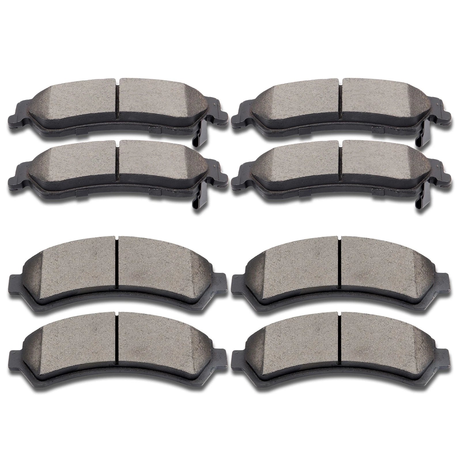 Front & Rear Ceramic Brake Pads for Chevrolet Blazer S10 GMC Jimmy Sonoma (1995–2005)