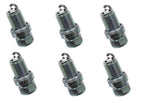Set of 6 NGK Iridium IX Spark Plugs BKR6EIX11 3764 for Kia Sephia (1994–2001)
