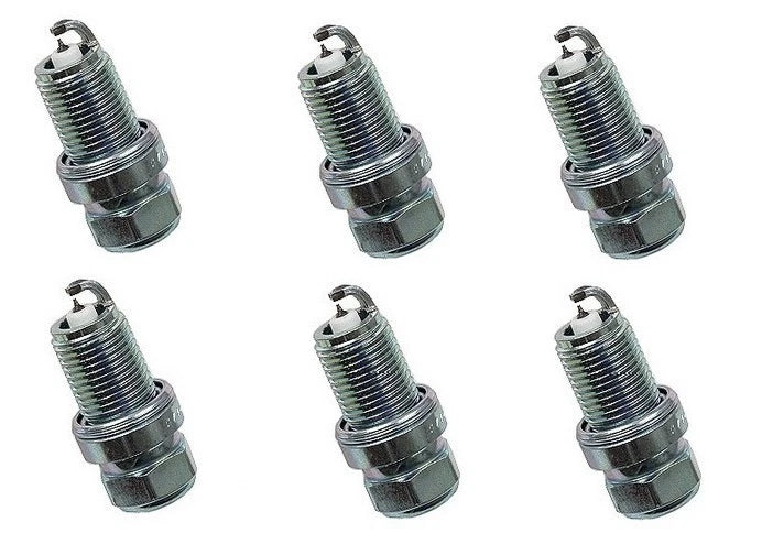 Set of 6 NGK Iridium IX Spark Plugs BKR6EIX11 3764 for Kia Sephia (1994–2001)