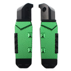 CNC Rear Passenger Footrests Foot Pegs for Yamaha FZ1 YZF R3 (2006–2020) Green