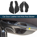 Set of 1 Car Door Leather Anti Kick Pad Sticker for Mercedes-Benz GLE (2019–2025)