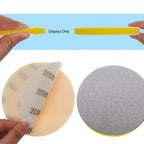 2X Auto Polishing Pad 150mm Double Sided Velvet for Paint Finishing
