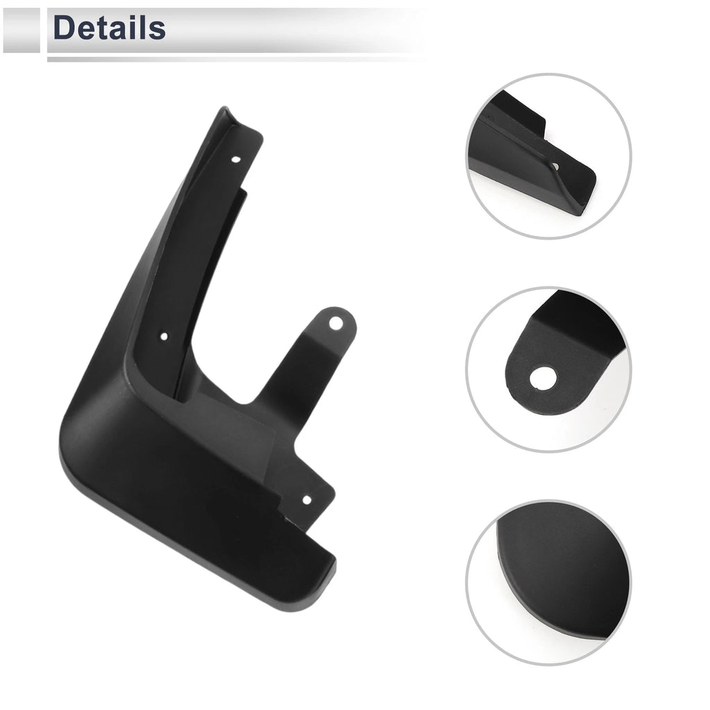 Set of 2 Mud Flaps Splash Guards for Audi Q5L (2018–2020)