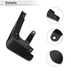 Set of 2 Mud Flaps Splash Guards for Audi Q5L (2018–2020)