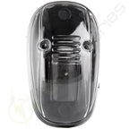 Set of 5 Clear Cab Marker Covers + White LED Light Bulbs for Dodge