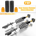 2X Rear Jounce Bumper Shock Absorber Dust Cover for Toyota (No. 4834147010)