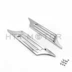 Chrome CNC Billet Hard Bag Latch Cover for Harley Touring (1993–2013)