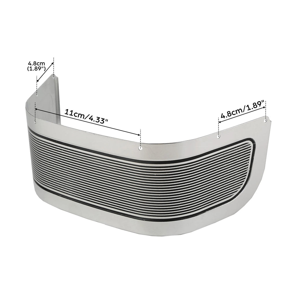 Front Fender Spear Trim Tip Light Skirt for Harley Electra Glide (2014–2023)