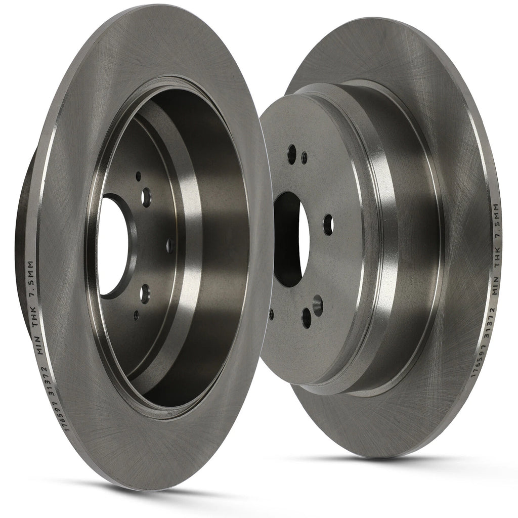 Set of 4 Brake Rotors for Honda CR-V (2012–2016)