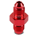 4AN Male Straight Coupler Adapter for Gas/Oil/H2O (Anodized)