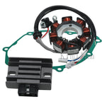 Stator Coil, Regulator Rectifier, Gasket for Yamaha XT125 XT125X XT125R (2007–2008)