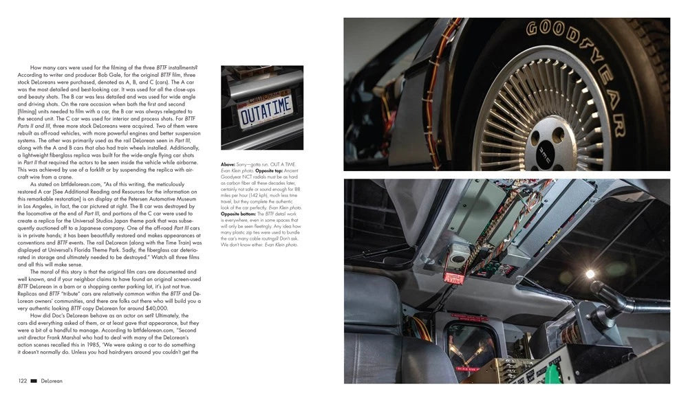 DeLorean Parts for Universal 