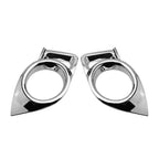 Chrome Front Fog Light Lamp Cover Trim for Toyota Highlander (2014-2016)