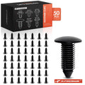 50Pcs 11mm Nylon Bumper Fascia Retainer for Ford