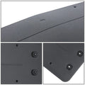 Front Bumper License Plate Mounting Bracket for Mercedes C300 C43 C63 AMG (2015–2020)
