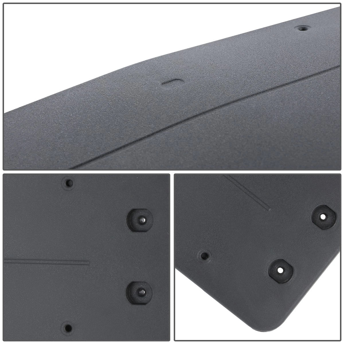 Front Bumper License Plate Mounting Bracket for Mercedes C300 C43 C63 AMG (2015–2020)
