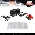 Adjustable Power Battery Level Maintainer for Lifepo4 (14.6V 50A)