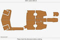 Swim Platform for Larson 208 LXI (2005) - EVA Faux Teak Floor
