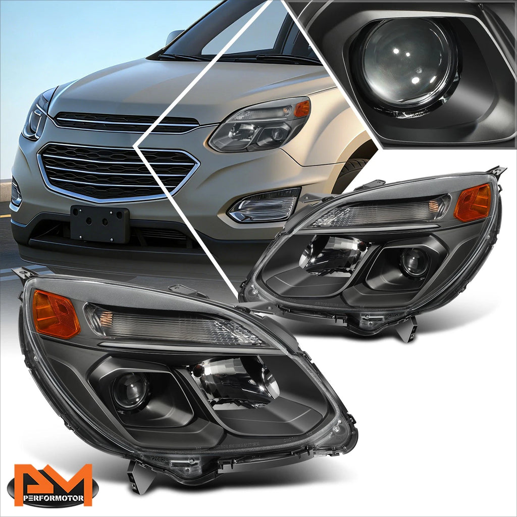 Projector Headlights with Signal Lamp for Chevy Equinox (2016–2017)