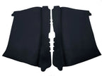 Door Panel Cover for Toyota 4Runner (2010–2020) PVC Leather Black