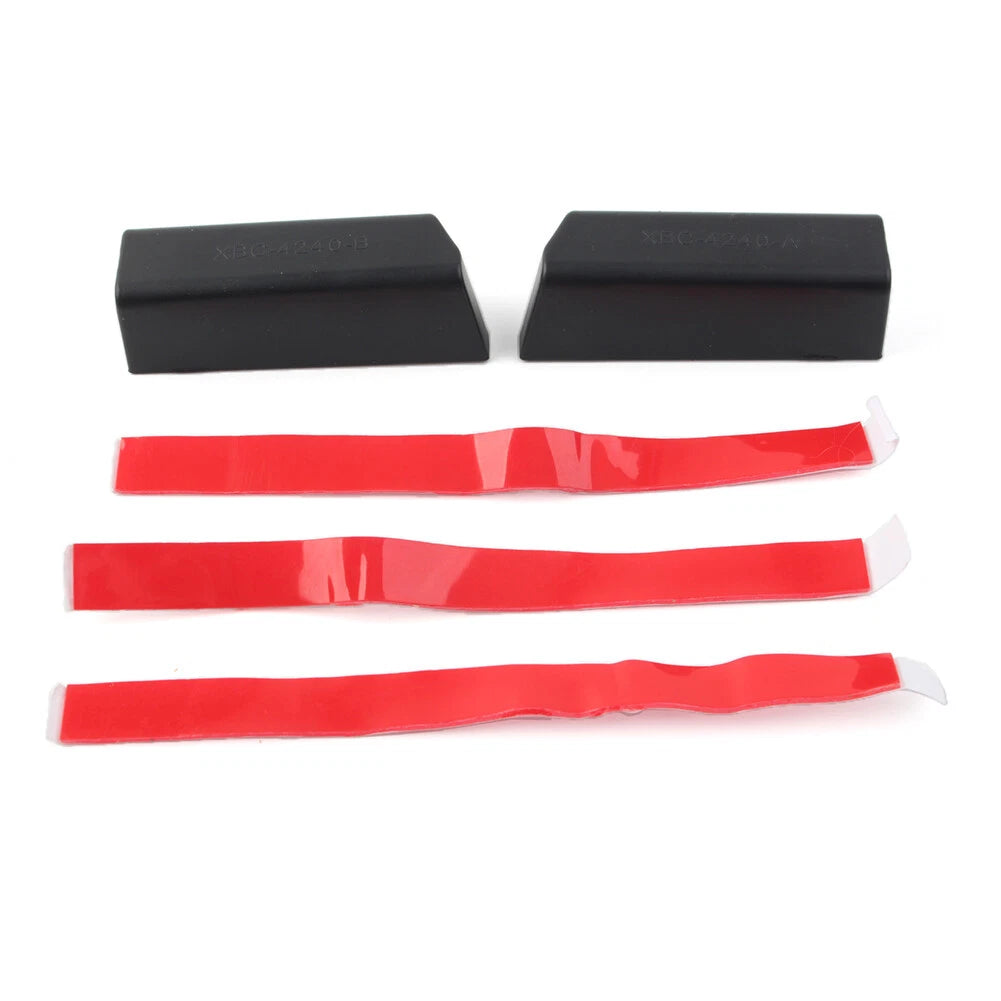 2X Plastic Water Rain Gutter Extension Channel for Jeep Wrangler JL (2018–2021)