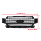 Gloss Black Front Bumper Grille for Ford F-150 (2018-2020)
