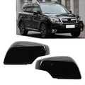 Set of 2 Rear View Mirror Cover Trim for Subaru (2012–2018) Black