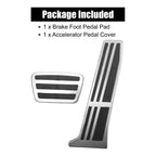 2X Brake Accelerator Foot Pedal Pad Cover Non-Slip for Toyota 