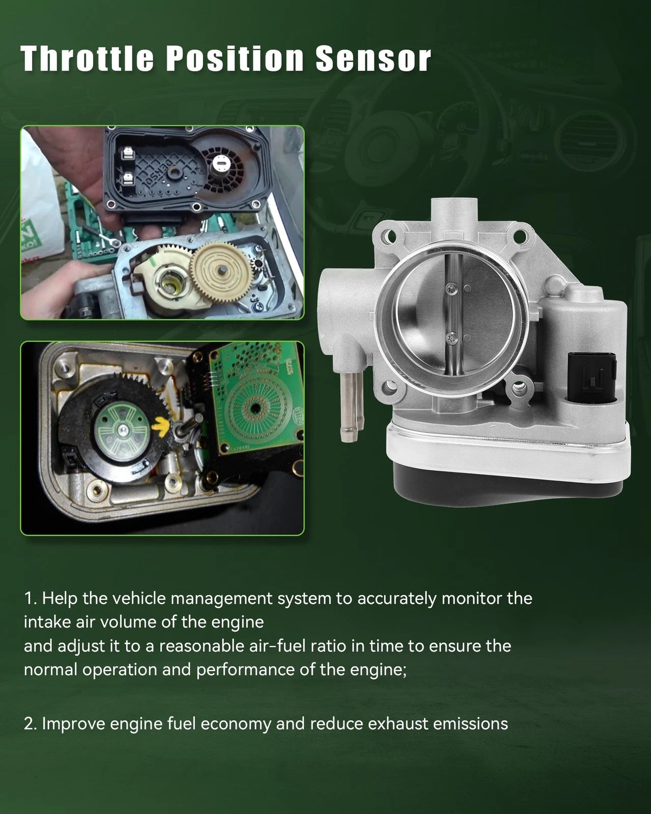Throttle Body for Ford Fusion Mercury Milan Lincoln Zephyr (2006–2009)