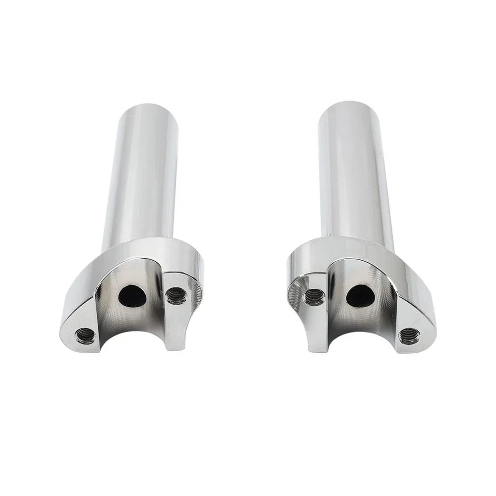 5.5" Straight Handlebar Risers for Harley Touring Dyna Street Bob (2006-2023)